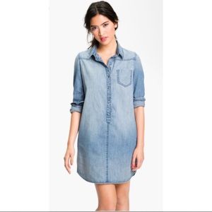 Gap denim shirt dress